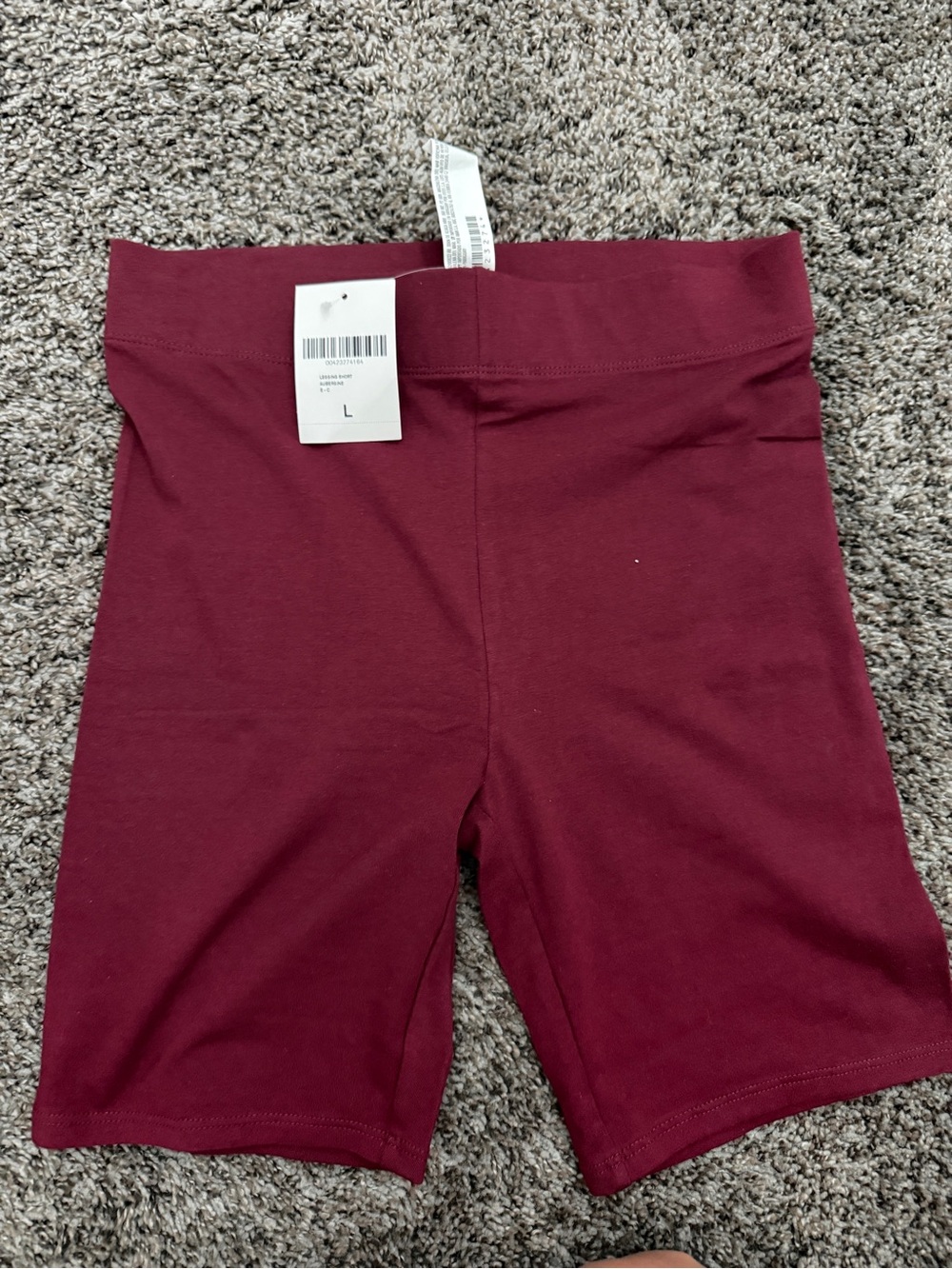 Forever 21 Burgundy Bike Shorts cotton